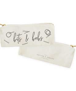 Love Cotton Canvas Pencil Case and Travel Pouch – The Cotton